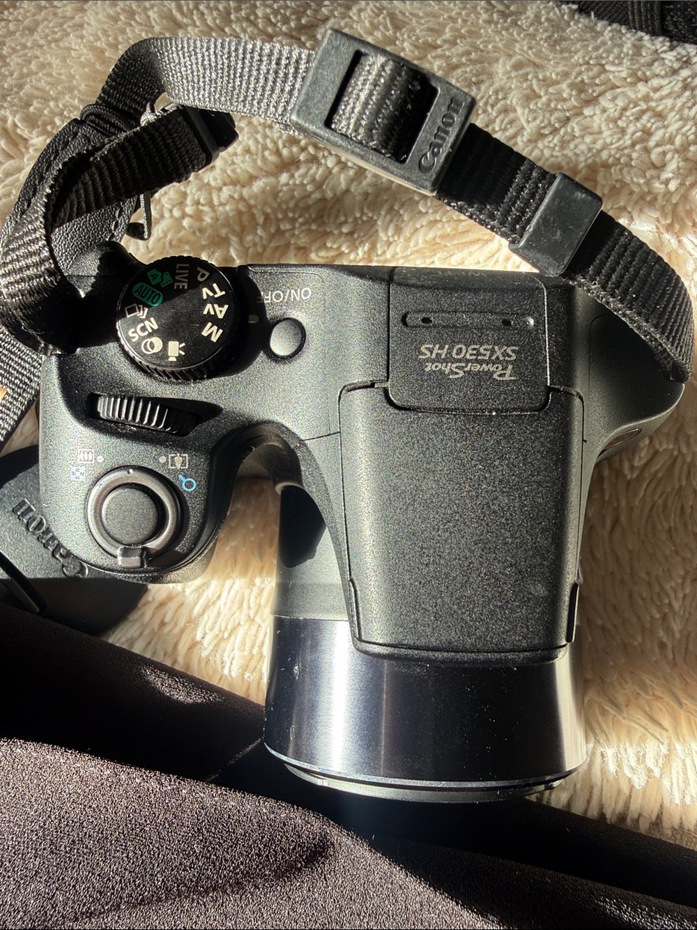 Canon Black PowerShot SX530 HS Bridge Camera